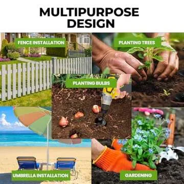 K-Brands Auger Drill Bit – Effortless Digging Tool for Gardeners