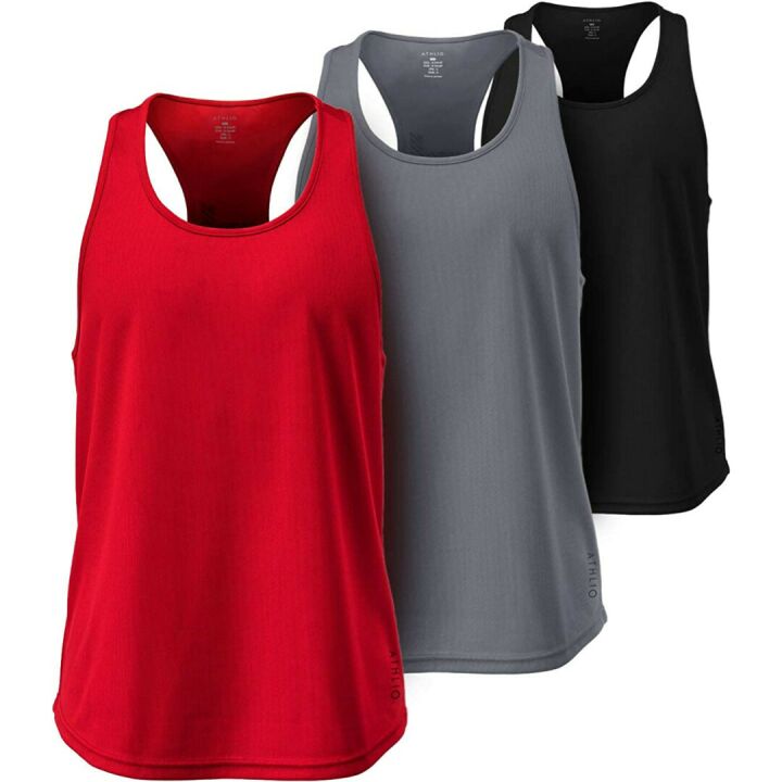 ATHLIO Men's Tank Tops 3 Pack
