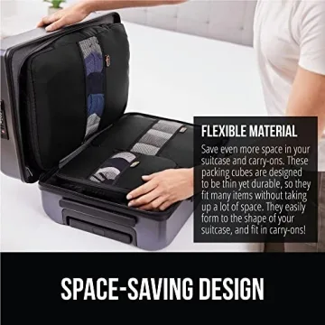 Gorilla Grip Packing Cubes - Travel Organization Made Easy