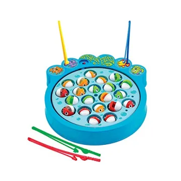 Schylling Fishing Frenzy Action Game Blue for Fun Fishing