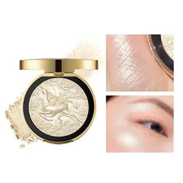 CARSLAN Deer Sculpture Highlighter Luxurious Glow Palette