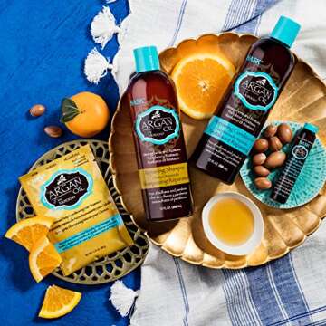 HASK ARGAN OIL Deep Conditioner - Color Safe, 2 Pack