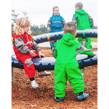 OAKI Rain Suit Waterproof for Kids and Toddlers