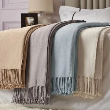 CUDDLE DREAMS Silk Throw Blanket Soft & Breathable