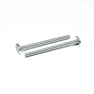 POWERTEC 1/4"-20 T Track Bolts 20 Pack for T Track, 3-1/2 Inch Long T Slot Bolts for Universal T Tra...