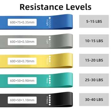 Resistance Loop Exercise Bands – Versatile Strength Training Set for Everyone