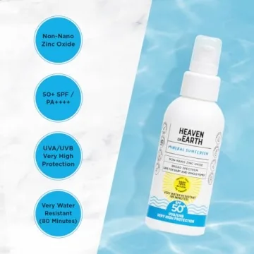 Vegan SPF 50+ Mineral Sunscreen for Family Skin Protection