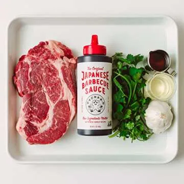 Bachan's Japanese Barbecue Sauce 4 Pack - 1 OG, 1 Hot & Spicy, 1 Yuzu, 1 Sweet Honey Mini - BBQ Sauce for Wings, Chicken, Beef, Pork, Seafood, Noodles, and More. Non GMO, No Preservatives, BPA free