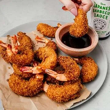 Bachan's Japanese Barbecue Sauce 4 Pack - 1 OG, 1 Hot & Spicy, 1 Yuzu, 1 Sweet Honey Mini - BBQ Sauce for Wings, Chicken, Beef, Pork, Seafood, Noodles, and More. Non GMO, No Preservatives, BPA free