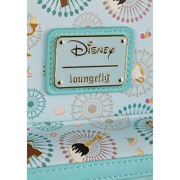 Loungefly Be Our Guest Mini Backpack - Beauty and the Beast Enchanted Castle Servants Standard