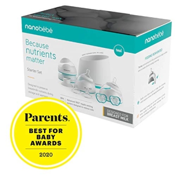 Nanobébé Newborn Bottle Starter Set for Stress-free Feeding
