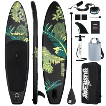 Susiebay 11ft Inflatable Stand Up Paddle Board - Ultimate Water Adventure for All