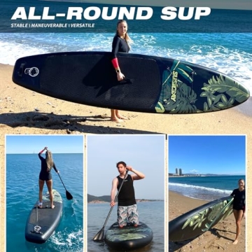 Susiebay 11ft Inflatable SUP Board with Accessories