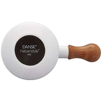 Dansk Kobenstyle White Butter Warmer, Small