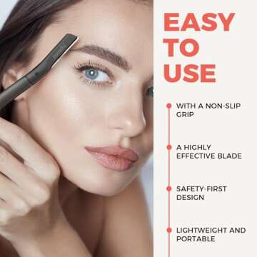 ZOMCHI Eyebrow Razor: Precision Facial Shaver for All