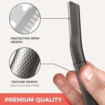 ZOMCHI Eyebrow Razor: Precision Facial Shaver for All
