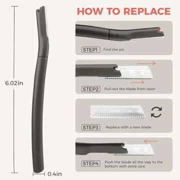 ZOMCHI Eyebrow Razor: Precision Facial Shaver for All