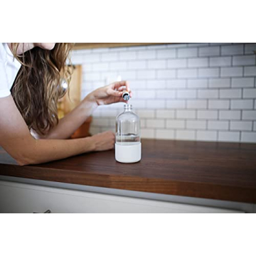 Just Like Joan Glass Spray Bottles 16 oz with Silicone Sleeve