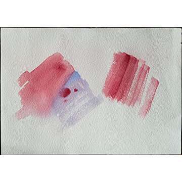 BAOHONG Artists' Watercolor Paper Block (20 Sheets, glued on Four Edges), 100% Cotton, Acid-Free, 140LB/300GSM, Watercolor Art Supplies for Wet, Dry, and Mixed Media Painting (Cold Press 4.9"X7")