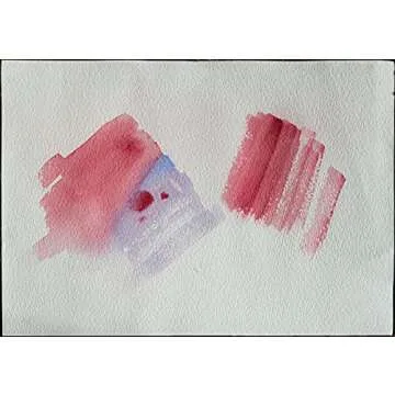 BAOHONG Artists' Watercolor Paper Block (20 Sheets, glued on Four Edges), 100% Cotton, Acid-Free, 140LB/300GSM, Watercolor Art Supplies for Wet, Dry, and Mixed Media Painting (Cold Press 4.9"X7")