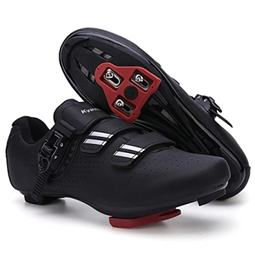 Premium Cycling Shoes for Peloton & Road Bikes - Size 11 Black