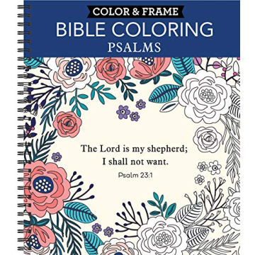 Color & Frame - Bible Coloring: Psalms (Adult Coloring Book)