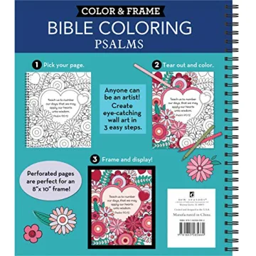 Engaging Bible Coloring Book for Creativity and Reflection