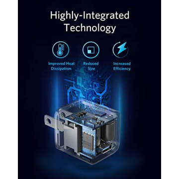 USB C Charger 20W, Anker 511 Charger , PIQ 3.0 Durable Compact Fast Charger, Anker Nano for iPhone 14/14 Plus/14 Pro/14 Pro Max/13, Galaxy, Pixel 4/3, iPad/ iPad mini (Cable Not Included)