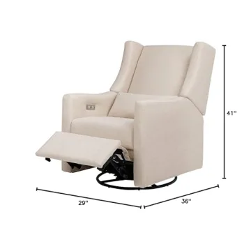 Sustainable Babyletto Kiwi Power Recliner with USB Port