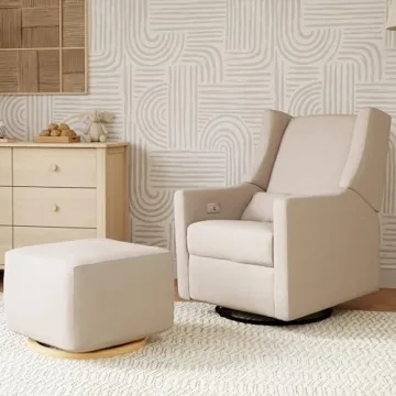 Sustainable Babyletto Kiwi Power Recliner with USB Port