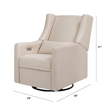 Sustainable Babyletto Kiwi Power Recliner with USB Port