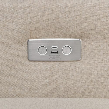 Sustainable Babyletto Kiwi Power Recliner with USB Port