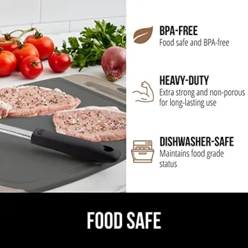 Gorilla Grip BPA Free Cutting Board Set - 3 Pieces