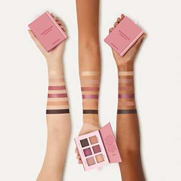 bareMinerals Mineralist Eyeshadow Palette, Six Richly Pigmented + Blendable Shades, Talc-Free Eye Sh...