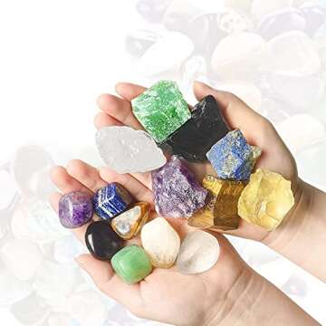 White Howlite Healing Crystal Stones, 1.25-2.0" Large Reiki Healing Gemstones Natural Tumbled Polished Stones for Energy Witchcraft Therapy Meditation