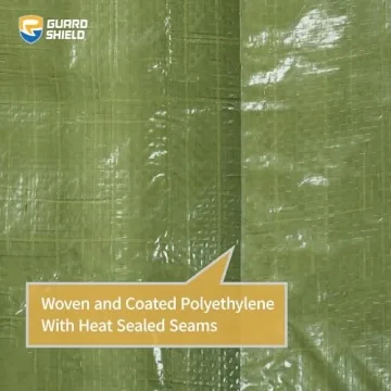 GUARD SHIELD 12x12 Waterproof Tarp for Outdoor Protection