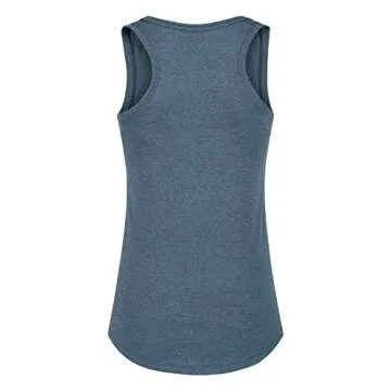 Disney Princess - Belle My Weekend is Booked - Women's Racerback Tank Top - Size X-Large Heather Blu...