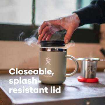 Hydro Flask 12 oz Mug Birch - Insulated & Durable