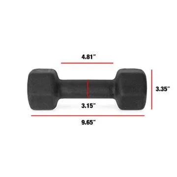 Durable CAP Barbell Neoprene Coated Dumbbells for Fitness