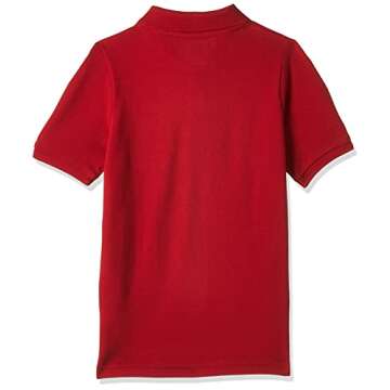 The Children's Place boys Baby and Toddler Uniform Pique Polo Shirt, Classic Red, 3T US