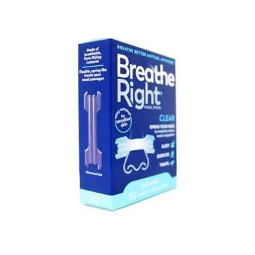 Breathe Right Nasal Strips Clear Large 30 Count