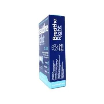 Breathe Right Nasal Strips Clear Large 30 Count