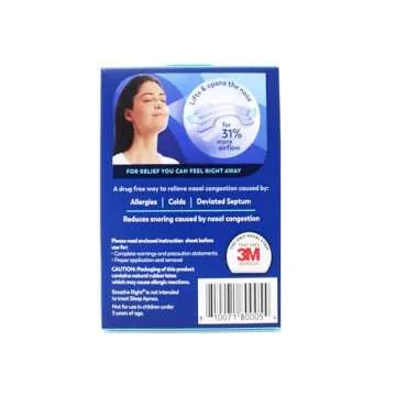 Breathe Right Nasal Strips Clear Large 30 Count
