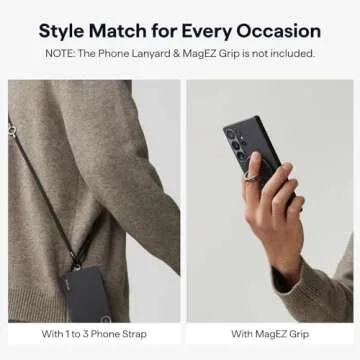 pitaka for S25 Ultra Case 6.8 Inch, Compatible with MagSafe, Slim & Light Samsung Galaxy S25 Ultra Case, 600D Aramid Fiber Made [Ultra-Slim Case - Black/Gray]