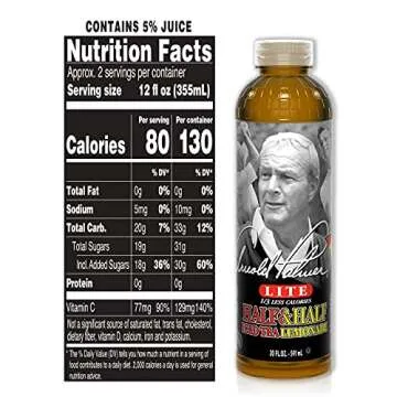 AriZona Arnold Palmer Half and Half 20 Fl Oz Pack of 24
