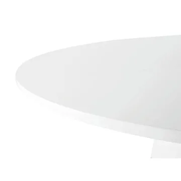 TOV Rosa Modern Round Dining Table with Gold Base