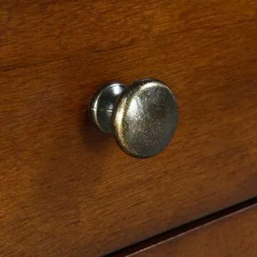 MODERION End Table with Drawer and Open Shelf for Any Space