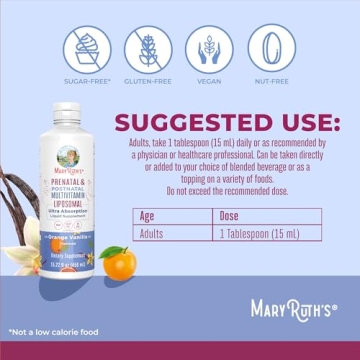MaryRuth Prenatal & Postnatal Multivitamin Liquid Liposomal