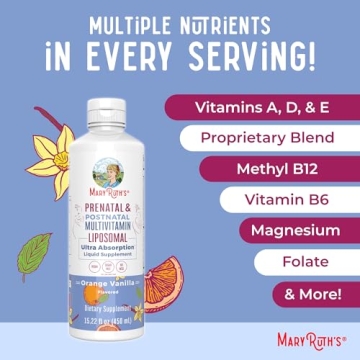 MaryRuth Prenatal & Postnatal Multivitamin Liquid Liposomal