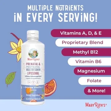 MaryRuth Prenatal & Postnatal Multivitamin Liquid Liposomal